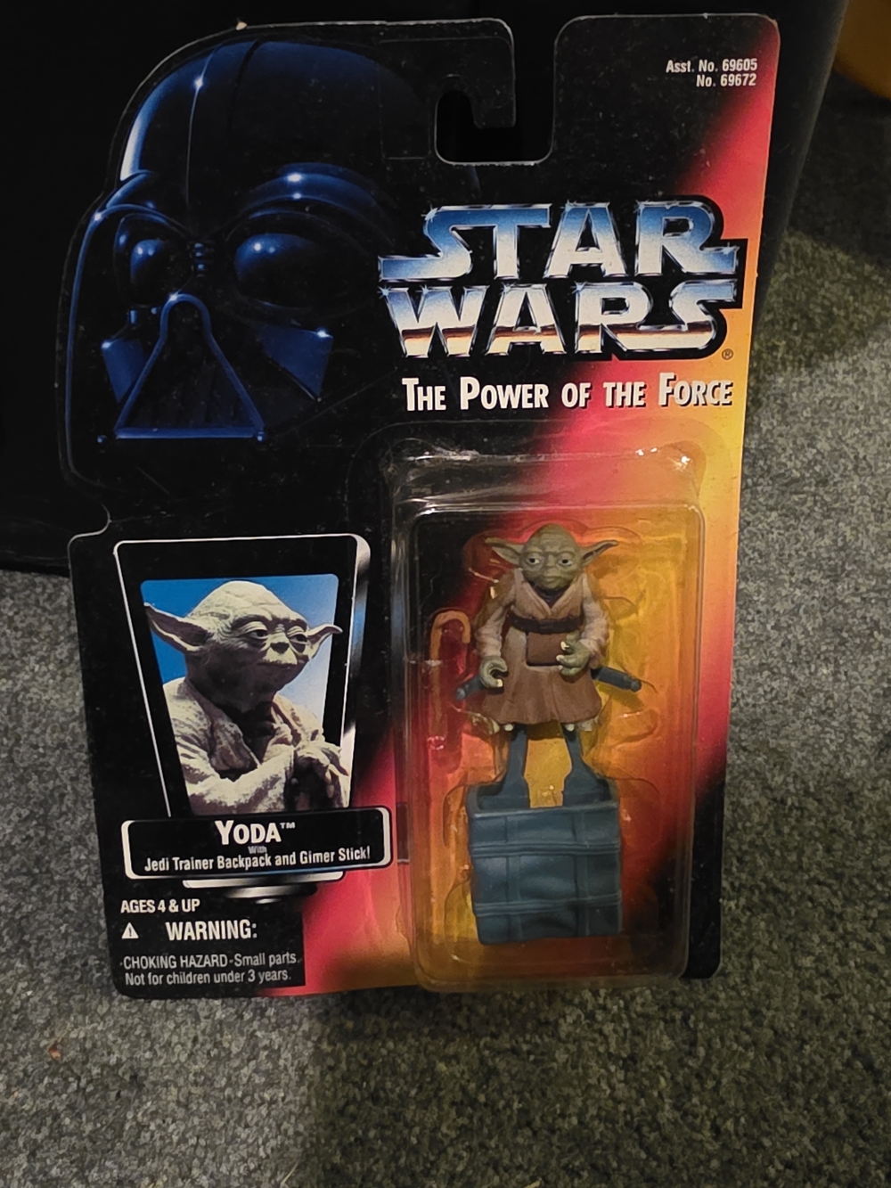 Star Wars The Power of the Force Yoda Action Figure - Green